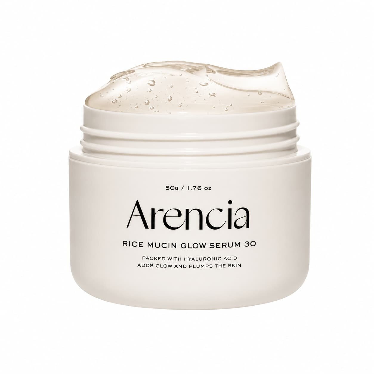 Arencia Rice Mucin Glow Serum - 50g for Radiant Skin