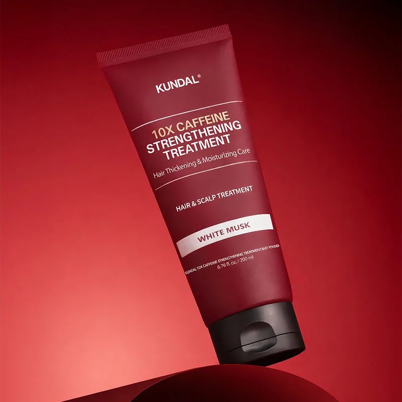 KUNDAL 10x Caffeine Strengthening Treatment — Cherry Blossom 200 ml