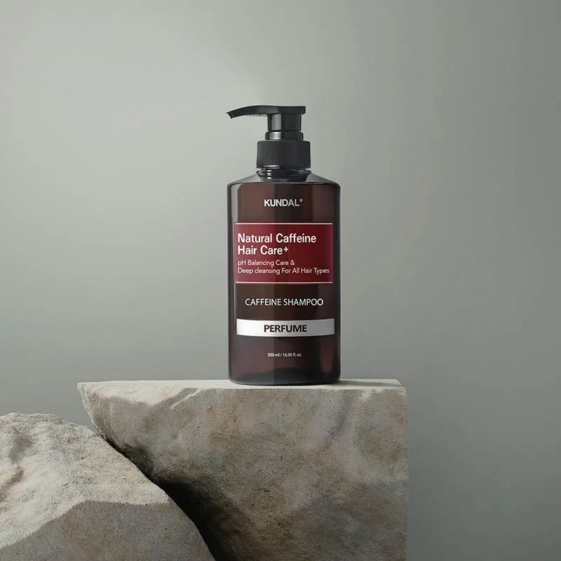 KUNDAL Caffeine Shampoo — Cherry Blossom 500 ml