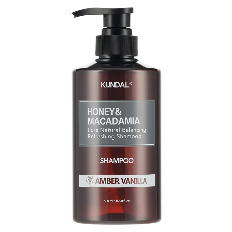 KUNDAL Honey & Macadamia Nature Shampoo — English Rose 500 ml