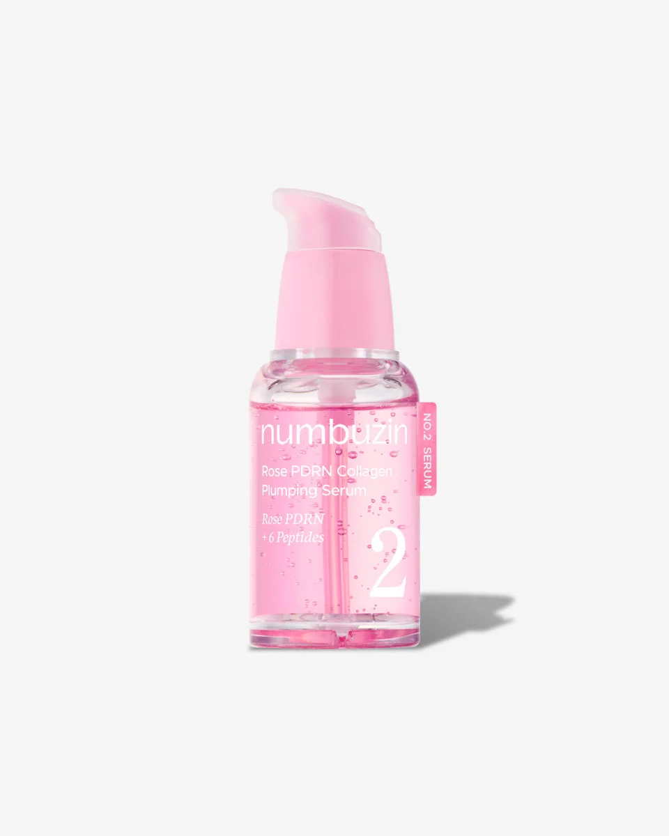Numbuzin No. 2 Rose PDRN Collagen Plumping Serum 1.2 ml x 10