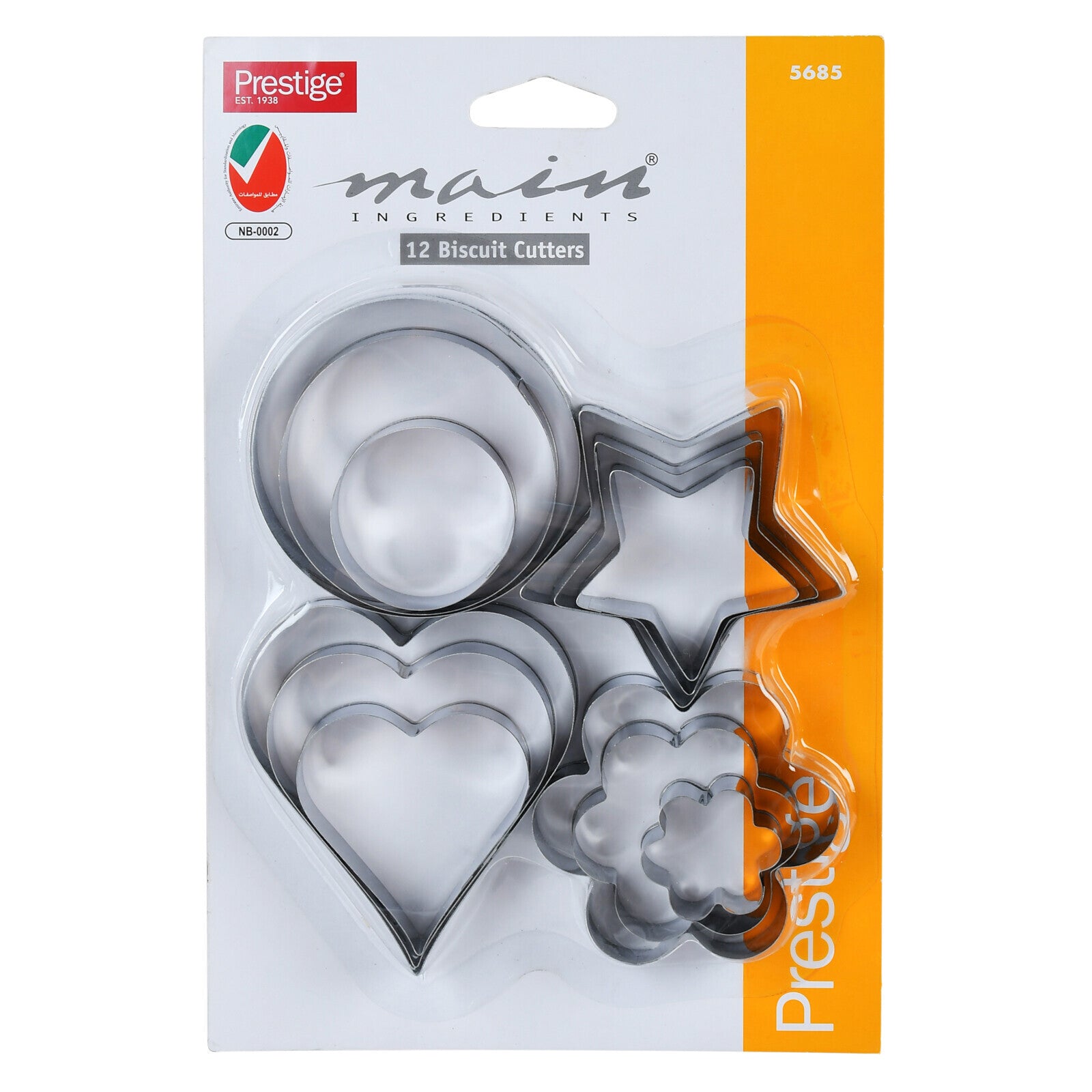 Prestige 12-Piece Assorted Biscuit Cutter Set | PR5685