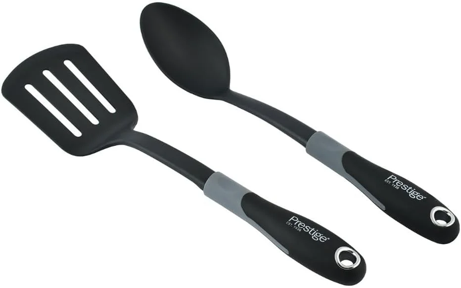 Prestige Essentials 9pcs Pots and Pans Set | Nonstick Cookware Sets | Granite Pots Set | Kitchen Induction Pots and Pans Cooking Sets | Pan Sets for Cooking | Black - PR80989