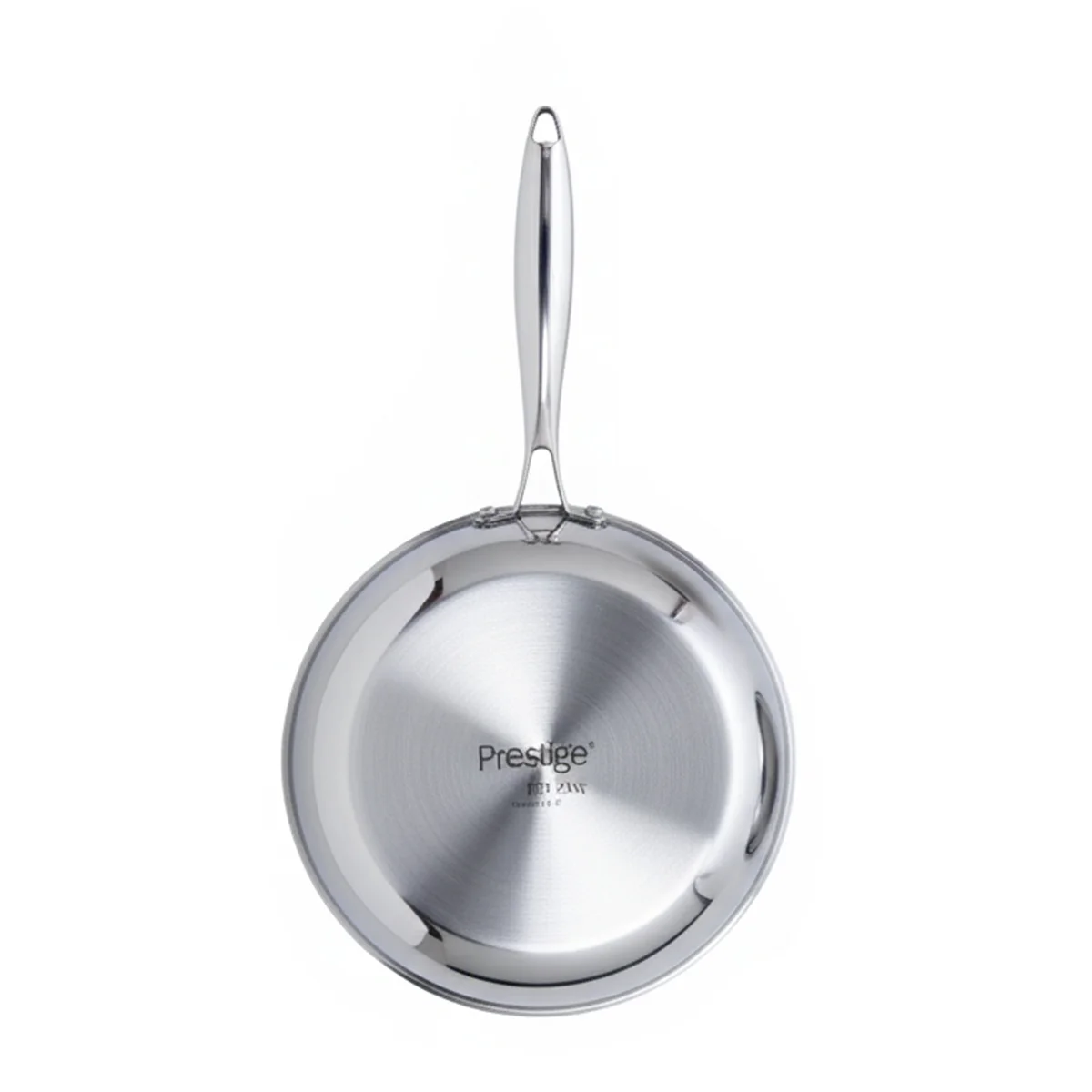 Prestige Tri Ply S/S Twin Frypan Set 24Cm / 28Cm Fry Pan | Induction + all hob suitable | Pots and Pans Set | PR81205