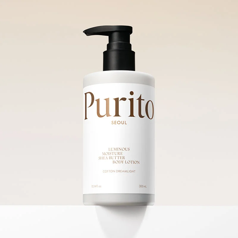 Purito Luminous Moisture Shea Butter Body Lotion — Cotton Dreamlight 300 ml