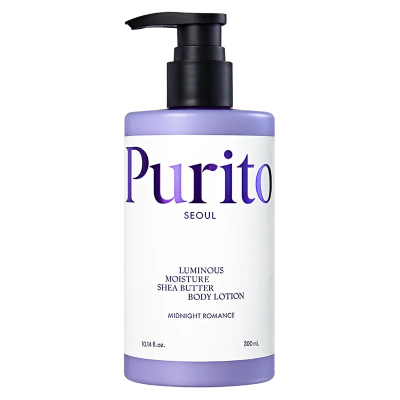 Purito Luminous Moisture Shea Butter Body Lotion — Midnight Romance 300 ml