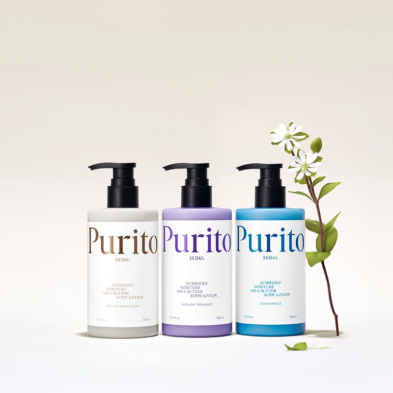 Purito Luminous Moisture Shea Butter Body Lotion — Midnight Romance 300 ml
