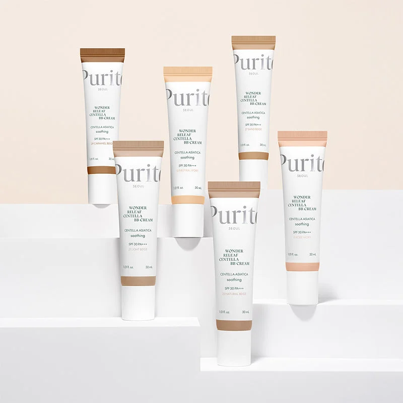 Purito Wonder Releaf Centella BB Cream — #21 Light Beige 30 ml