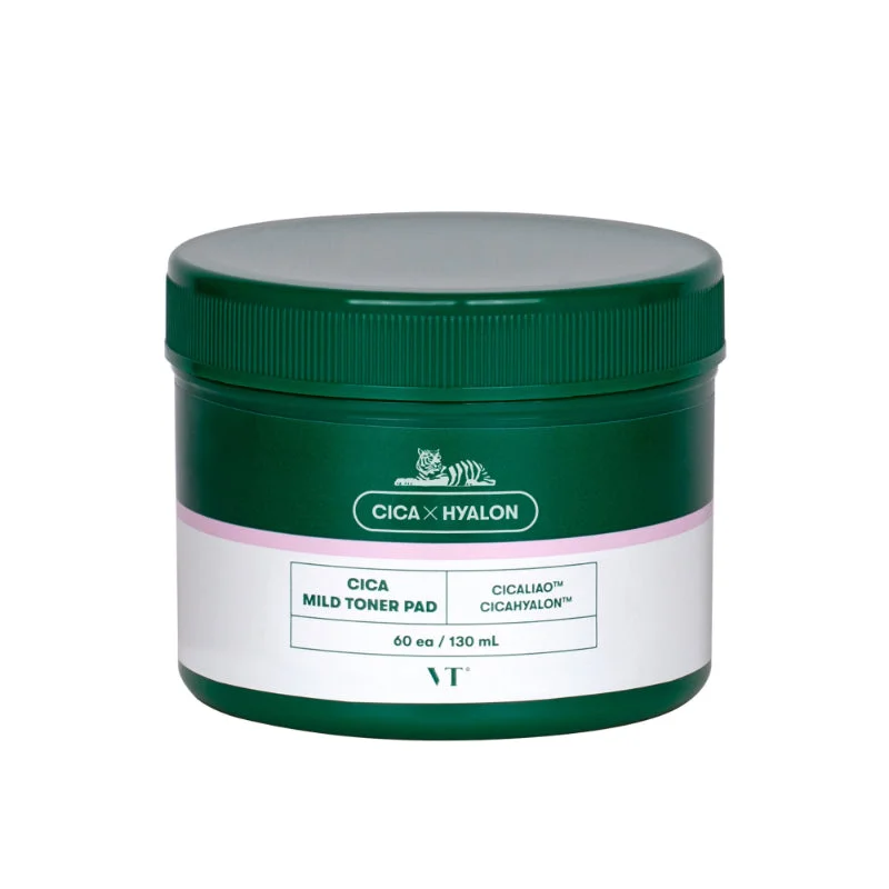 VT Cica Mild Toner Pad 60 pcs